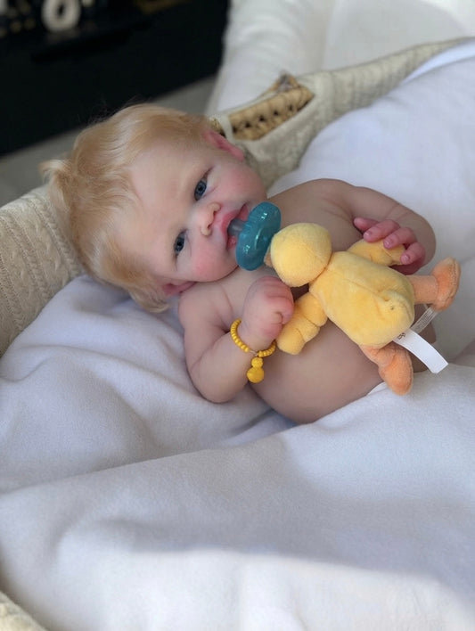 Realistic Reborn Doll Evelyn Girl 12" 16" 20" 30" Inches + Premium Pack