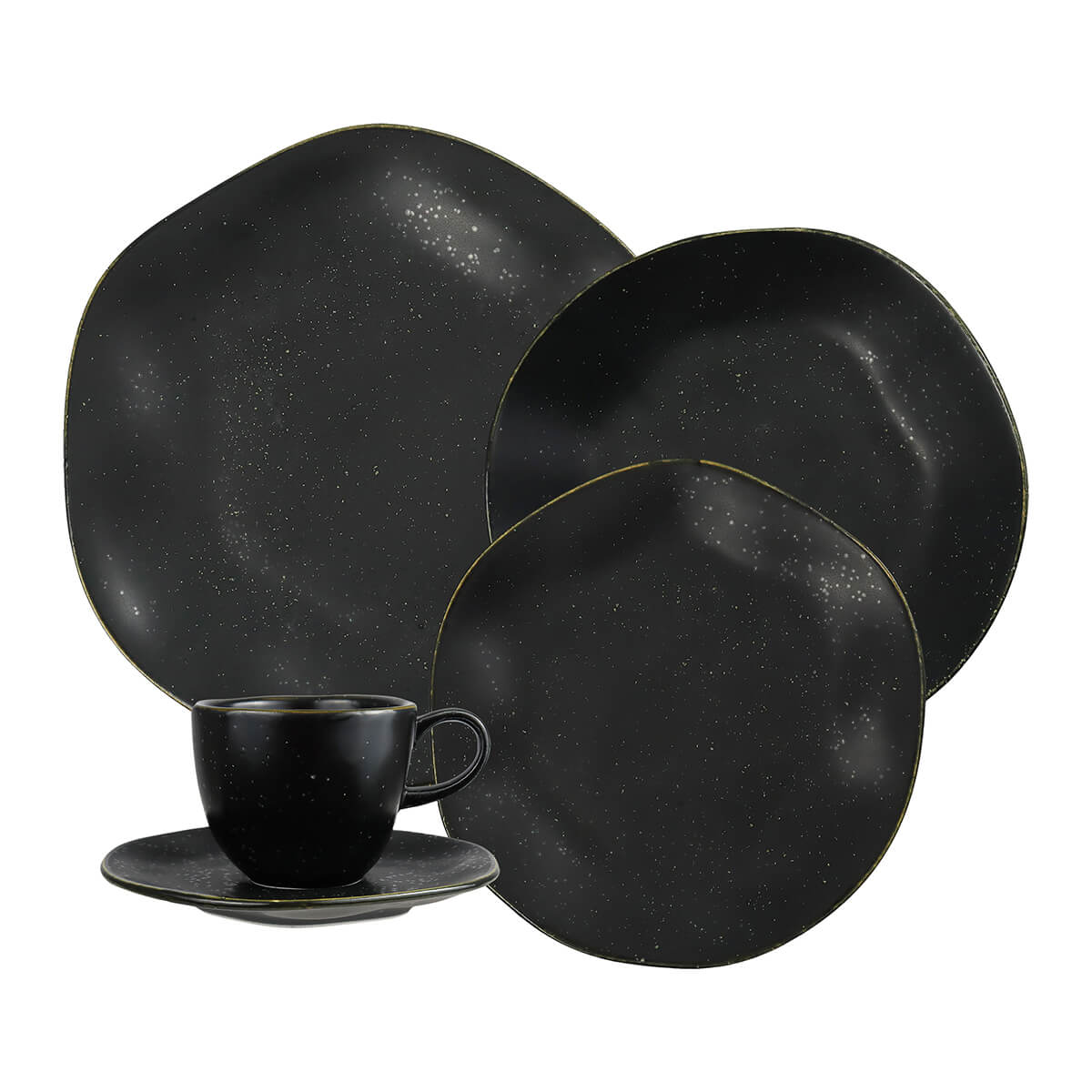 Aparelho de Jantar e café Turban 20 Peças