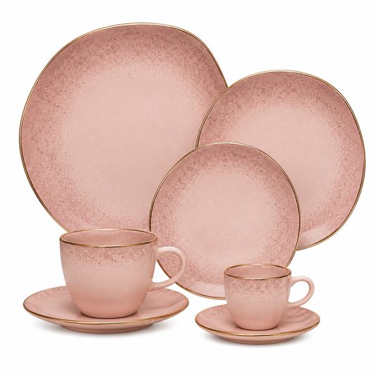 Aparelho de jantar e café 42 Peças Varzan