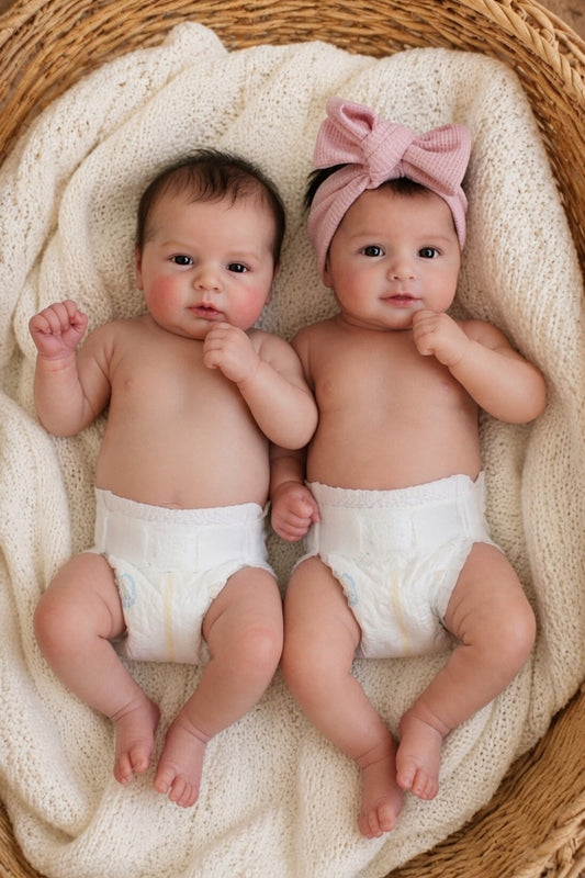 Realistic Reborn Dolls Ema and Jhon ( Boy and Girl ) – Sizes 12", 16", 20" 30"  inches + 2 Premium  Kits