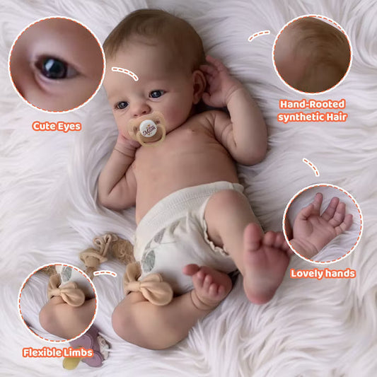Realistic Reborn Doll Thalia Girl 12" 16" 20" 30" Inches + Premium Pack