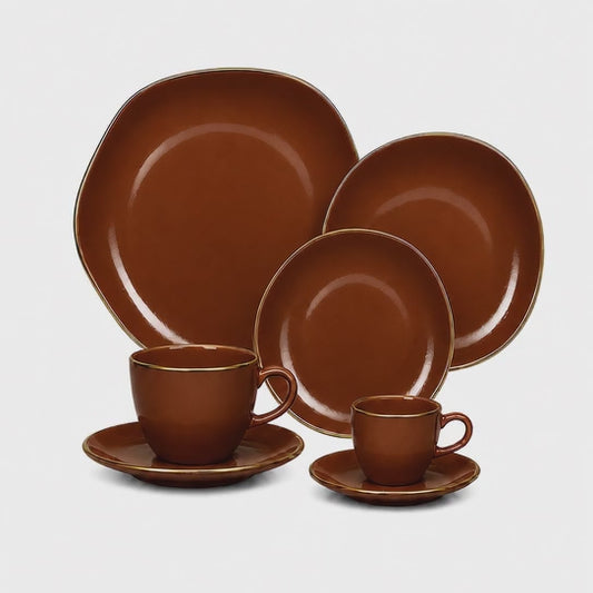 Aparelho de jantar e café 42 Peças Nurb